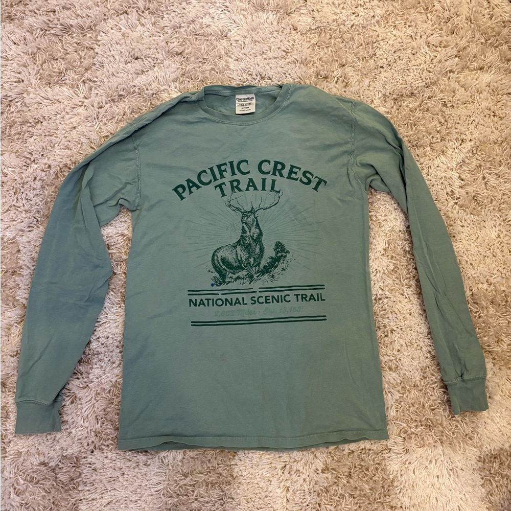 Pacific Crest Trail Long Sleeve Tee - Sage